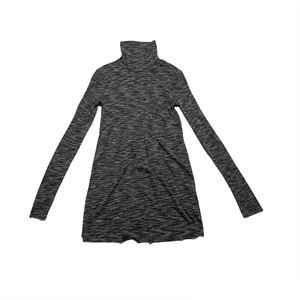 We The Free Free People Boho Long Sleeve Turtleneck Cutout Back Dress Size XS